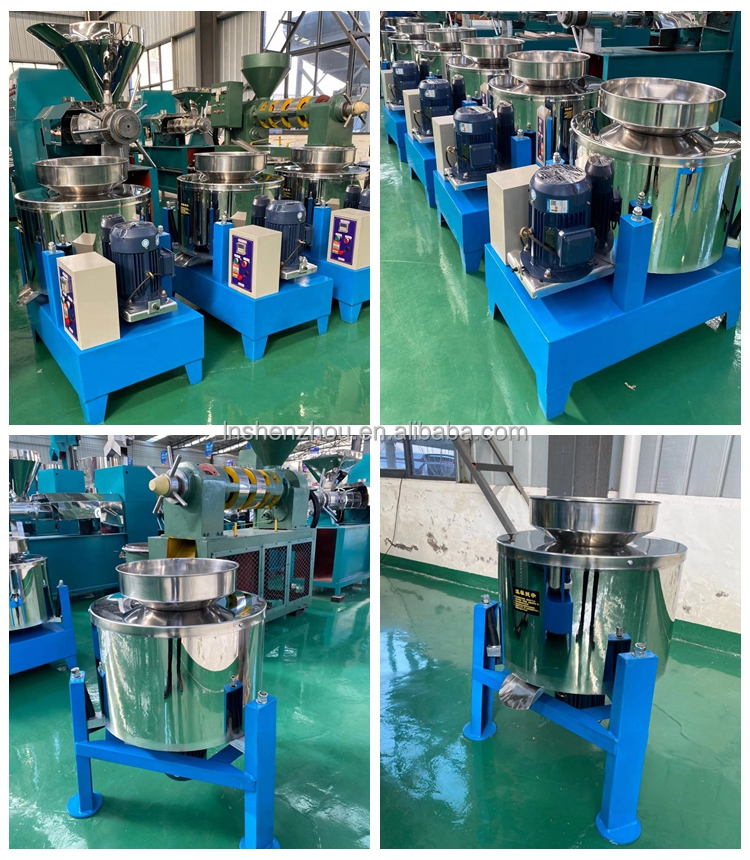 Shenzhou - Edible oil filter centrifugal oil filter peanut oil high-speed filter Oil Press Machine 11