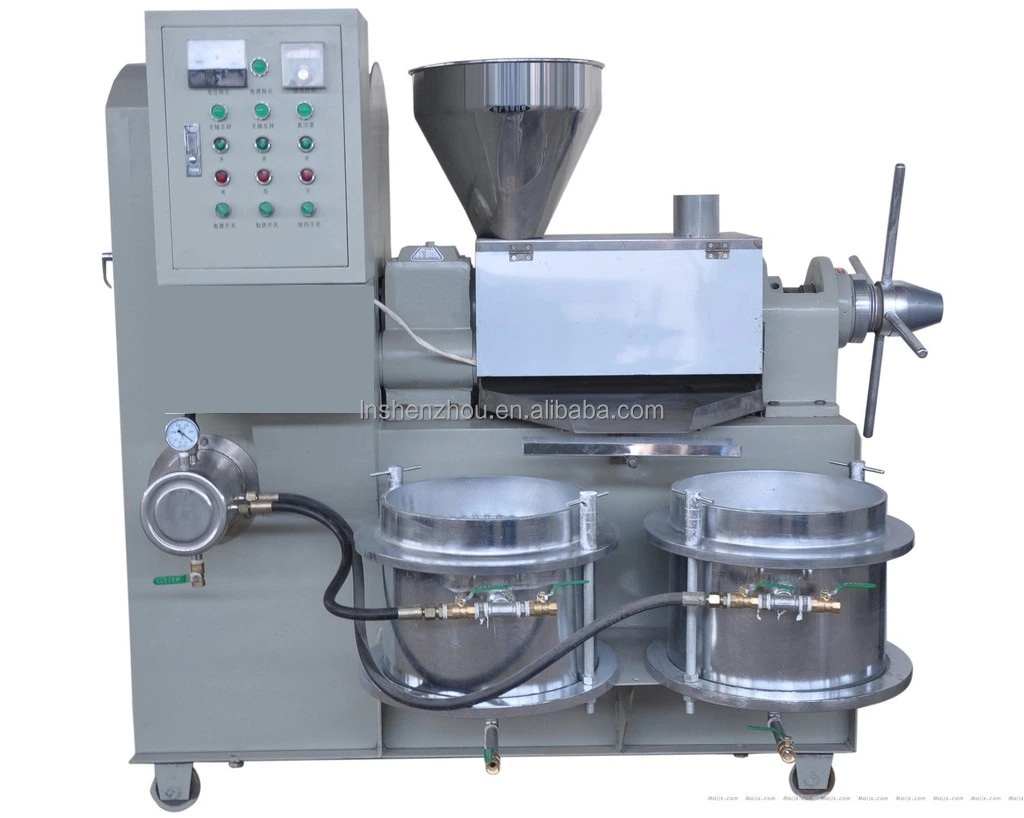Shenzhou - peanuts line production black cumin sunflower medium cold jojoba oil pressing machine 10 ton per day Oil Press Machine 1