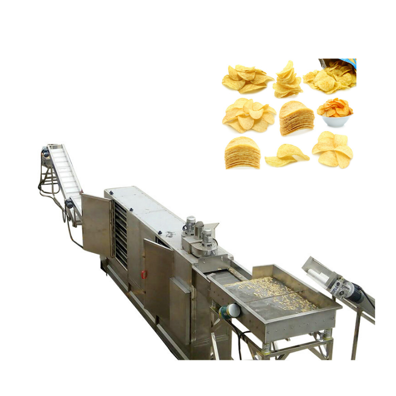 Shenzhou - Fully Automatic Industrial Frozen French Fries Production Line Potato Chips Making Machine Food Machine 9