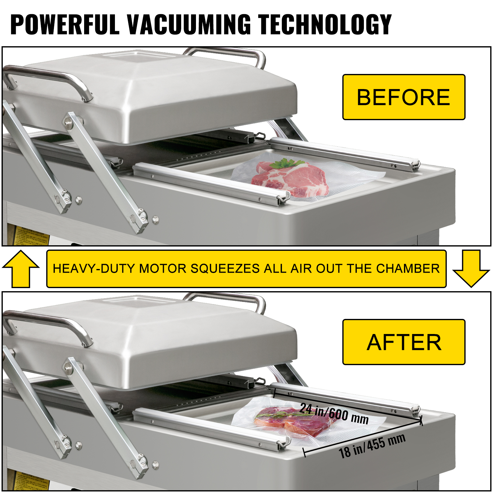 Shenzhou - Vacuum Sealer Double Chamber Vacuum Packaging Machine Filling&Packing Machine 9