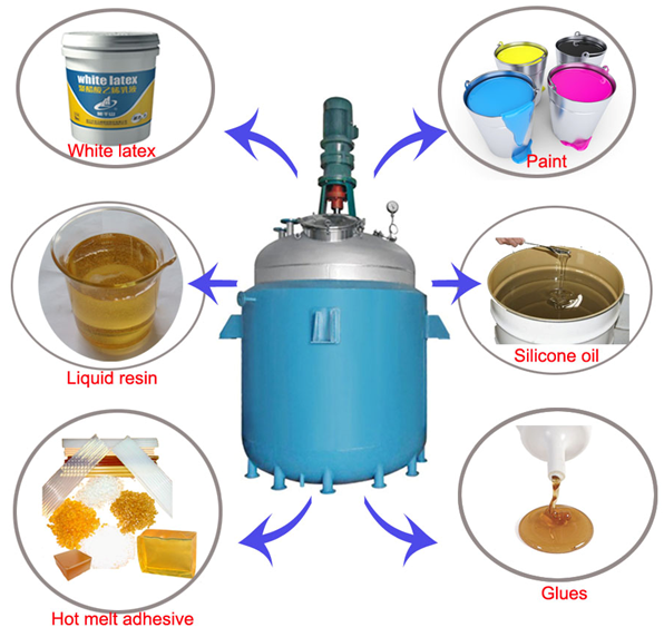 Shenzhou - 200 L jacketed reactor vessel with agitator electric heating up to 800 degree glass lined reactor tank Hot selling machine 10