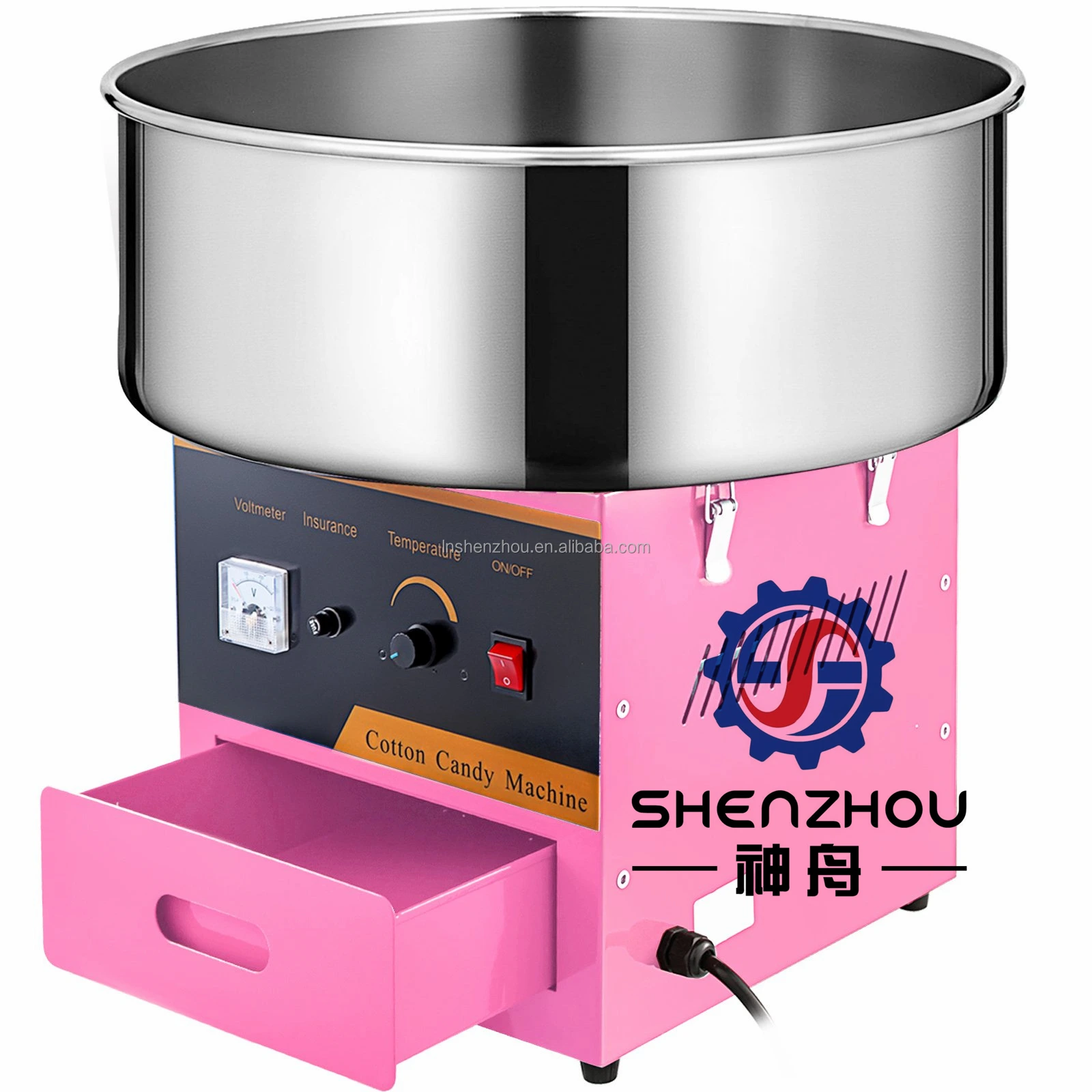 Shenzhou - High Quality Industrial Electric Cotton Candy Floss Machine with Good Price Food Machine 1