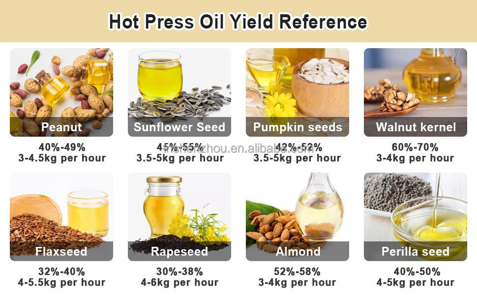 Shenzhou - Oil Press Machine Commercial Olive Oil Press 3 - 6 Kg/hr Oil Expeller Machine Oil Press Machine 13
