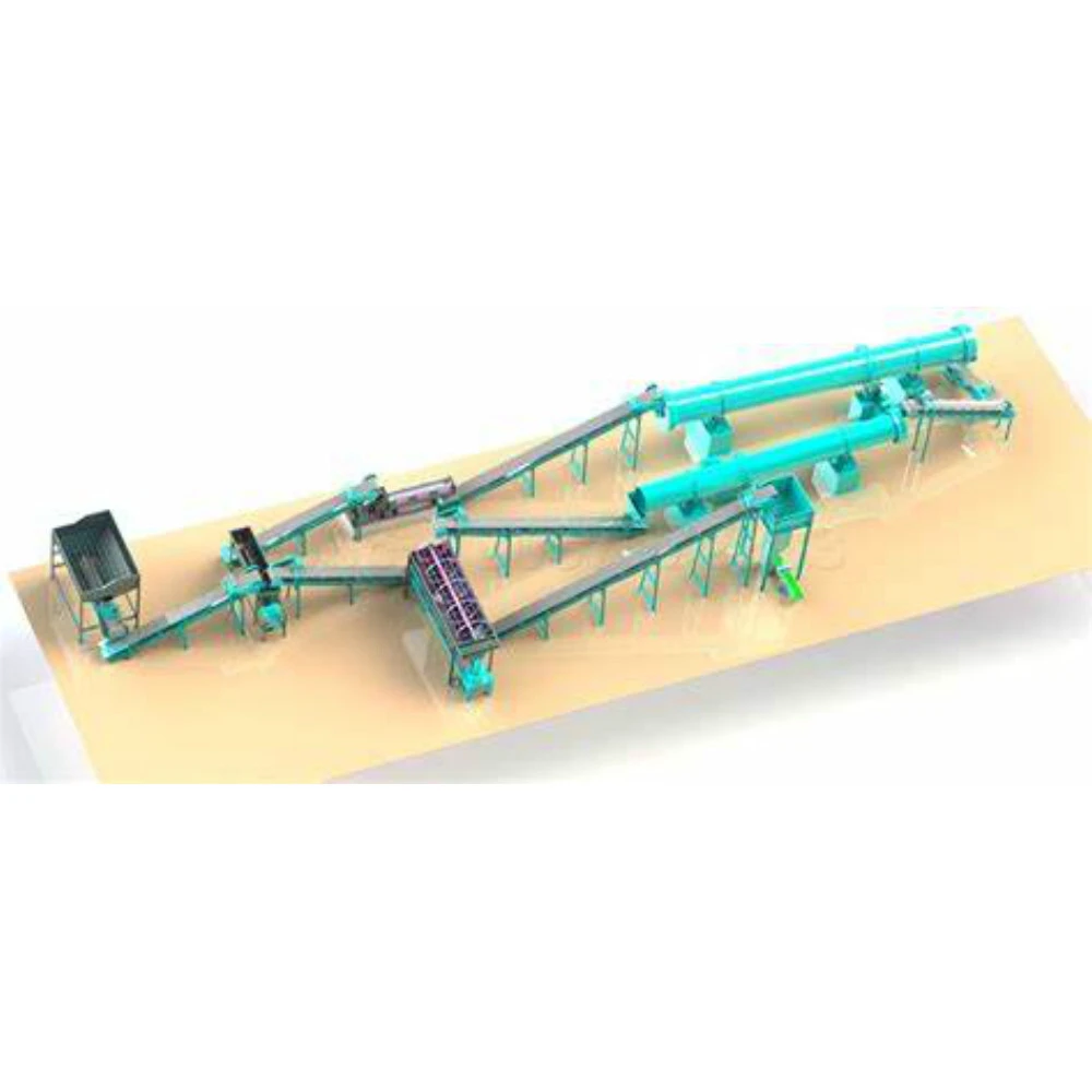 Shenzhou - Rotary Drum Granulator Compound Fertilizer Production Line Drying & granulator Machine 1