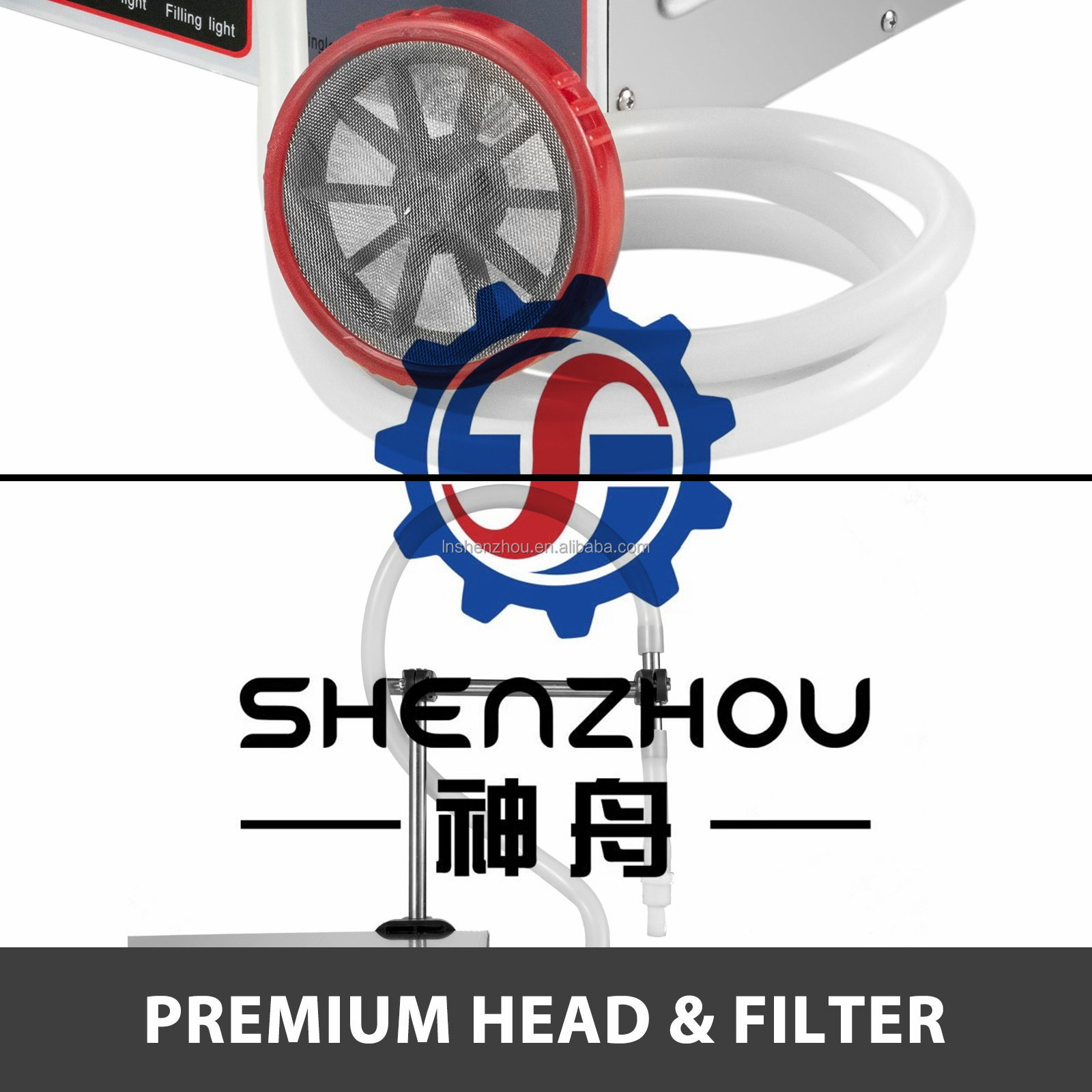 Shenzhou - semi automatic juice digital pump water liquid filling machine for oil bottle liquid filler injection filling machine Filling&Packing Machine 11