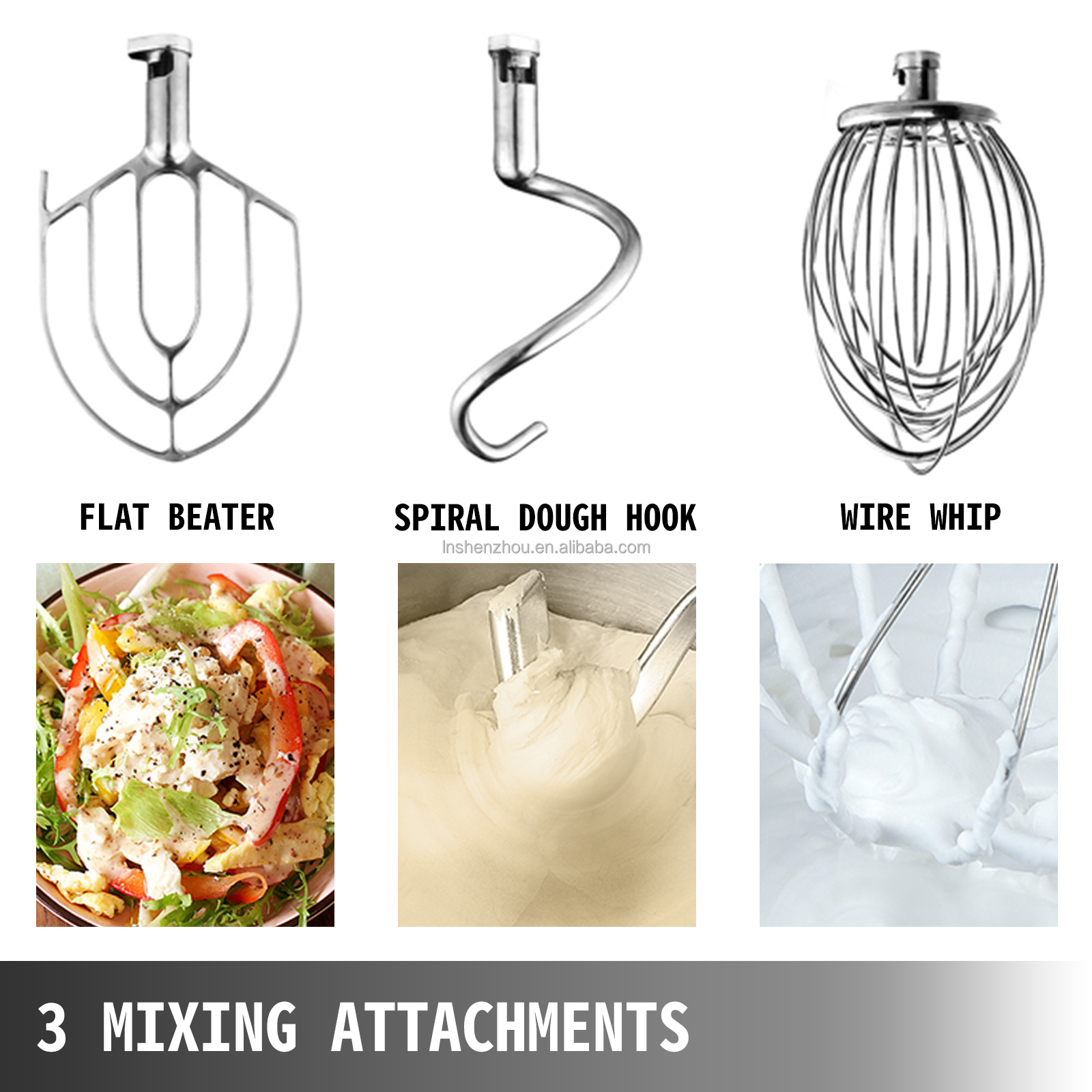 선저우 - 휴대용 전기 푸드 믹서, 다지기, 우유 거품기, 강력 블렌더, 커피 메이커, 주방 로봇, 상업용 건조 및 분쇄기 8