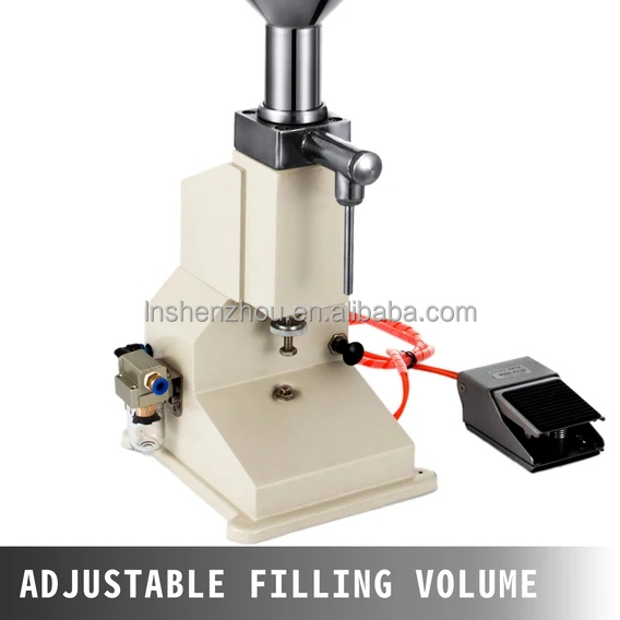 Shenzhou - Pneumatic small dose liquid paste pneumatic quantitativesmall scale toothpaste honey shampoo lotion 5-50ml filling machine Filling&Packing Machine 11
