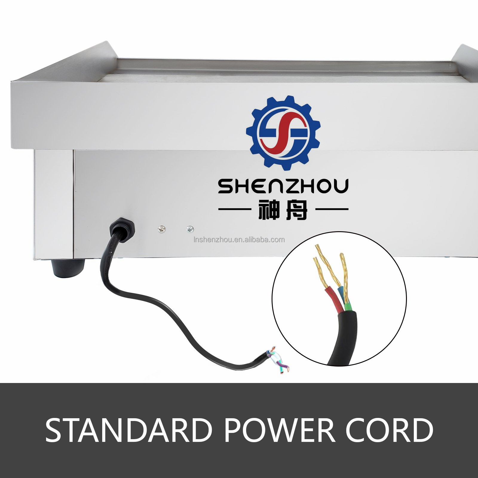 Shenzhou - Commercial electric thermoelectric teppanyaki iron plate Food Machine 13
