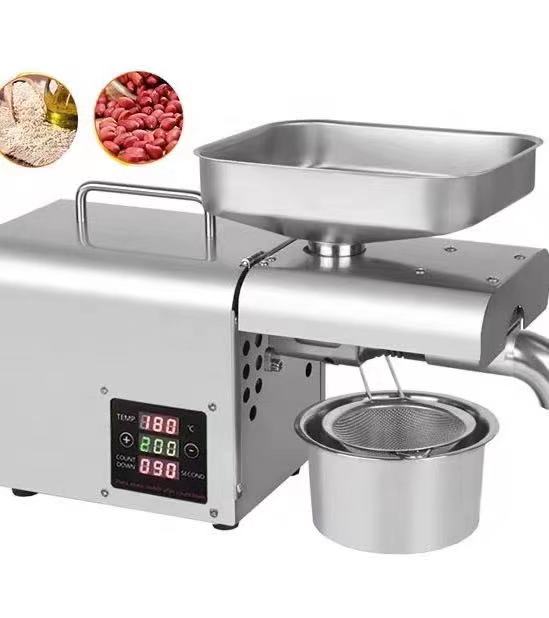 Shenzhou - Mini Kleine Oliepers Elektrische Olie Druk Machine Automatische Oil Press Machine 9