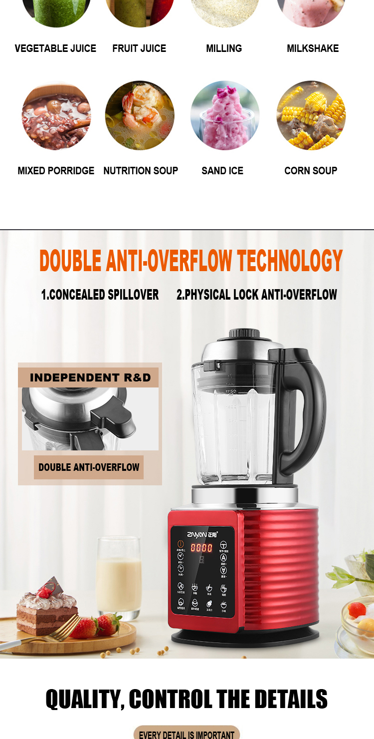 Shenzhou – Der ultimative Entsafter-Mixer für den professionellen Einsatz mit 2-Liter-Flaschen – Verkaufsschlager! 13