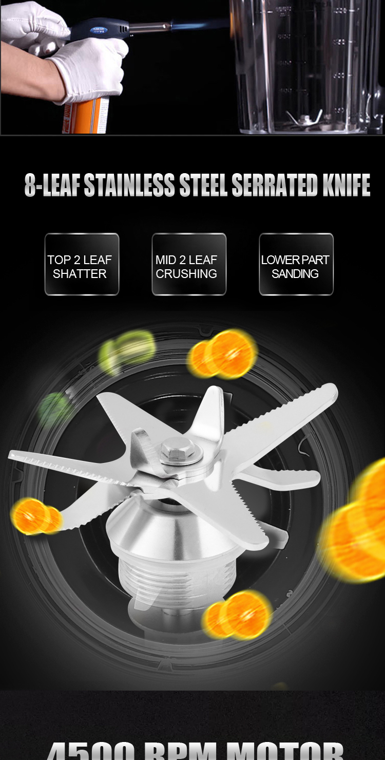 Shenzhou – Der ultimative Entsafter-Mixer für den professionellen Einsatz mit 2-Liter-Flaschen – Verkaufsschlager! 11