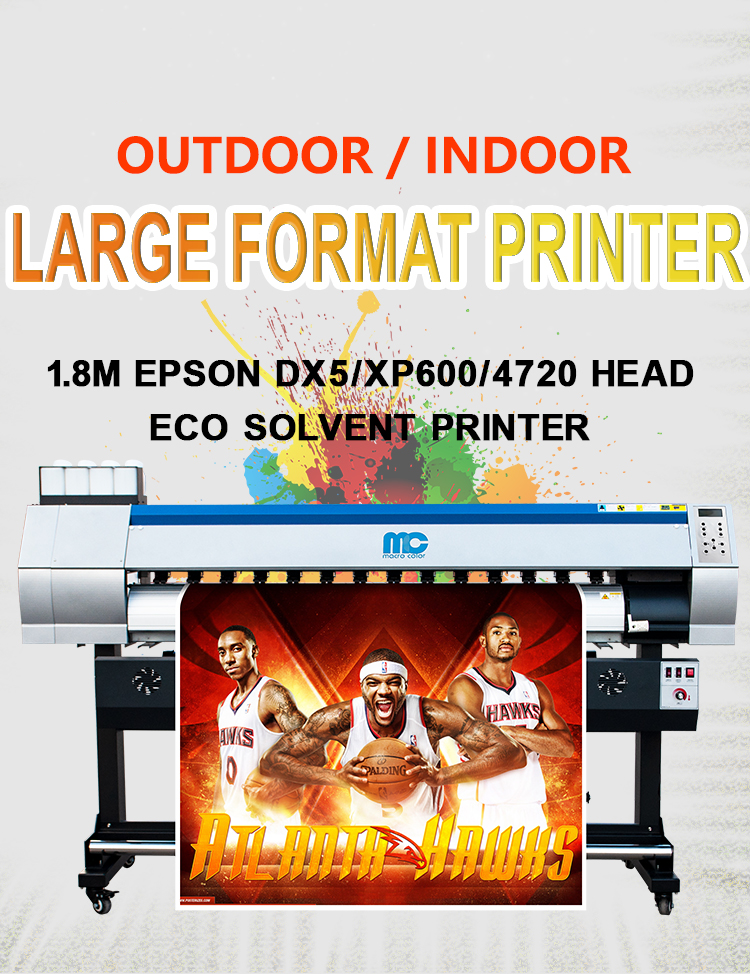 Shenzhou - Factory 1.6m/1.8m 6ft XP600 DX5 large format eco solvent inkjet printers dye sublimation plotter machine Hot selling machine 7