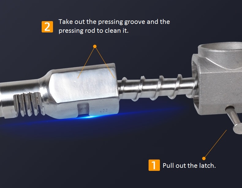Shenzhou - Presse à huile X5S 220V / 110V, presse intelligente automatique, machine d'extraction à froid en acier inoxydable pour usage domestique et commercial 17
