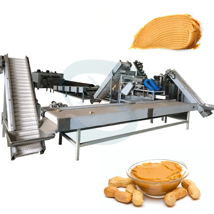 Shenzhou - fully automatic peanut butter production line Manufacturer industrial peanut butter making machine Food Machine 1