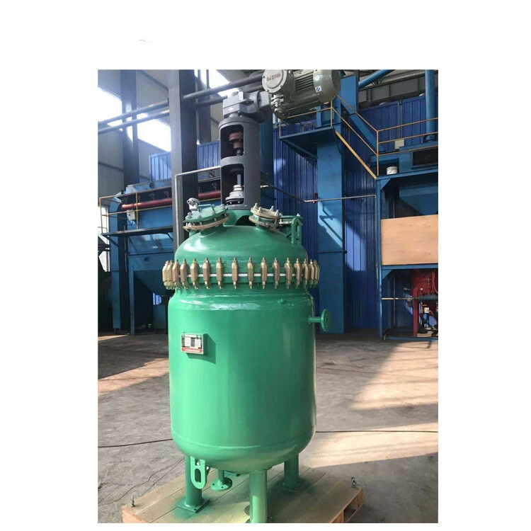 Shenzhou - 200 L high temperature electric heating reaction mixer stirred tank glass lined reactor tank Hot selling machine 1