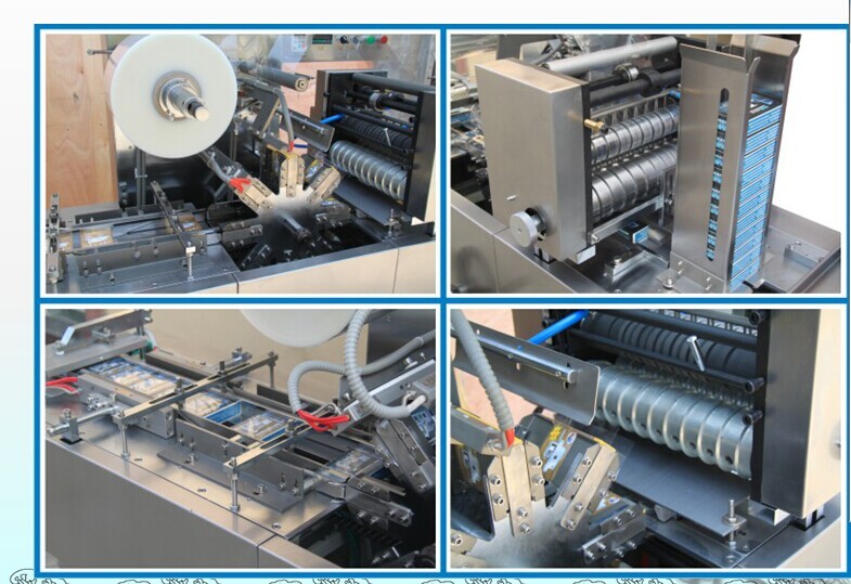 Shenzhou - BTB-300A Automatische Cellofaan Wikkelen Machine voor Doos Filling&Packing Machine 8