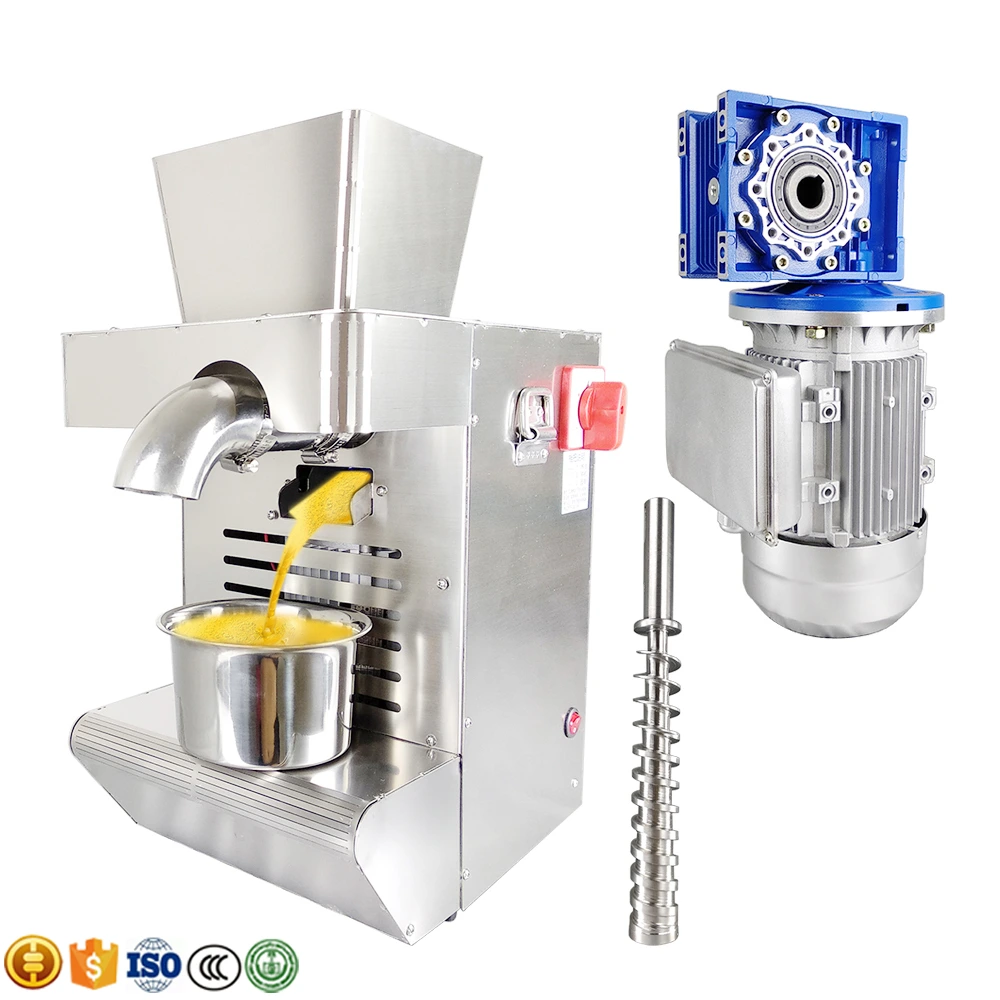 Shenzhou - Energy Saving Popular Profession Oil Maker Machine oil press for home use kitchen use oil pressing machine Oil Press Machine 1