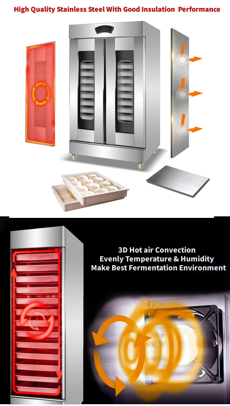 Shenzhou - Электрическая ферментационная машина для расстойки теста, тестораскаточная машина с поддонами, пищевое оборудование 10