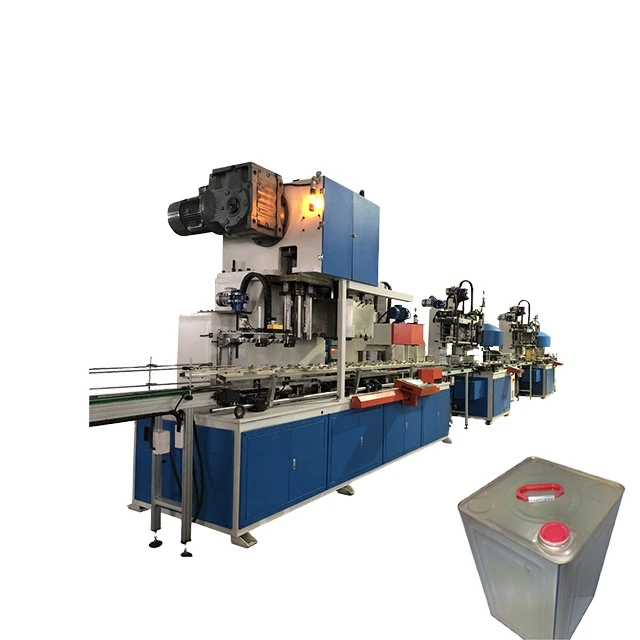 Shenzhou - Automatic Big Square Paint Can/ Oil Can Body Making Square Expanding Machine Filling&Packing Machine 1