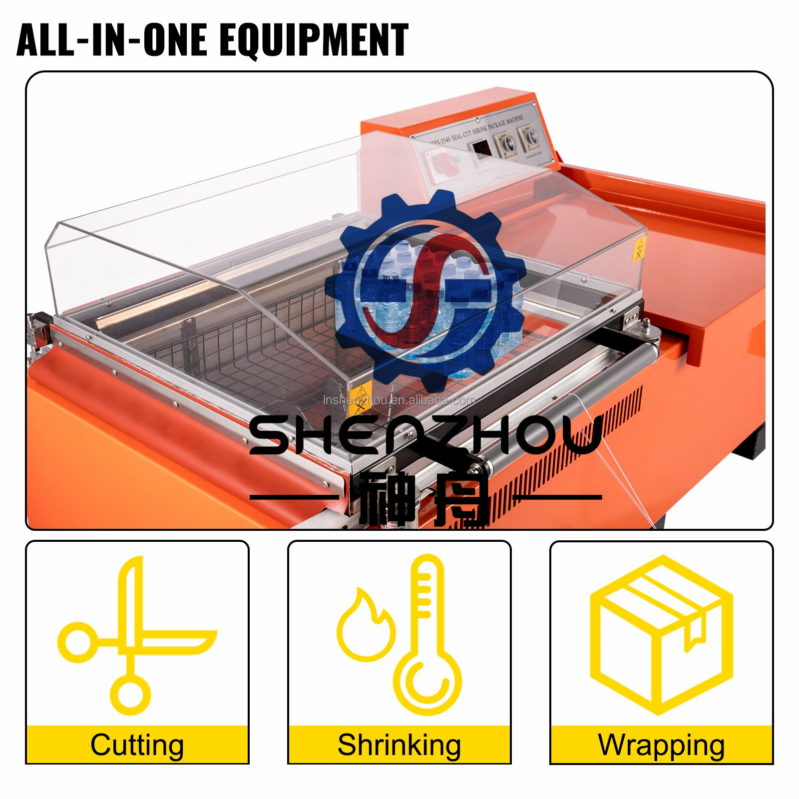 Shenzhou - Food Shrink Wrap Machine shrink wrapping machine small manual shrink wrap machine Filling&Packing Machine 13