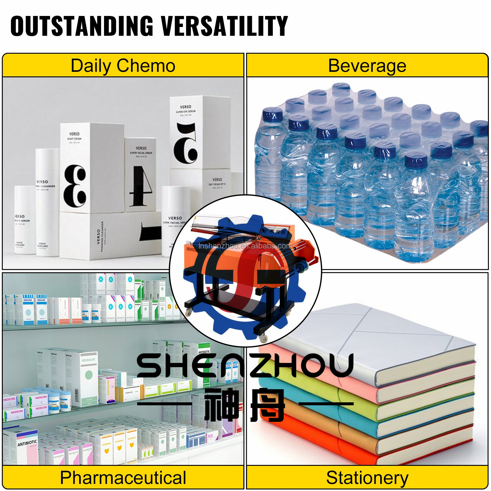 Shenzhou - Food Shrink Wrap Machine shrink wrapping machine small manual shrink wrap machine Filling&Packing Machine 11