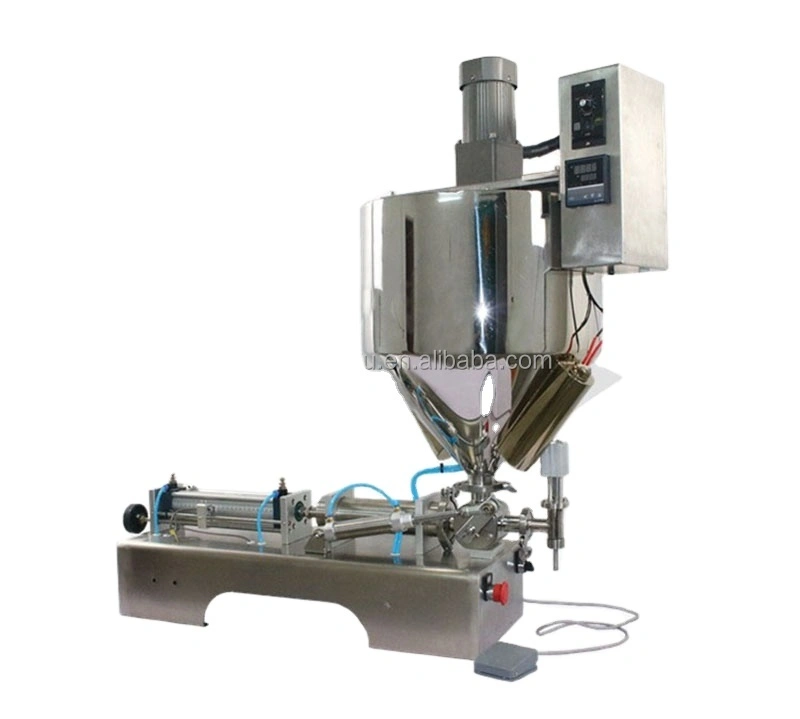 Shenzhou - semi automatic piston beverage honey shampoo nail cosmetic plastic paint bottle liquid paste filling machine Filling&Packing Machine 1
