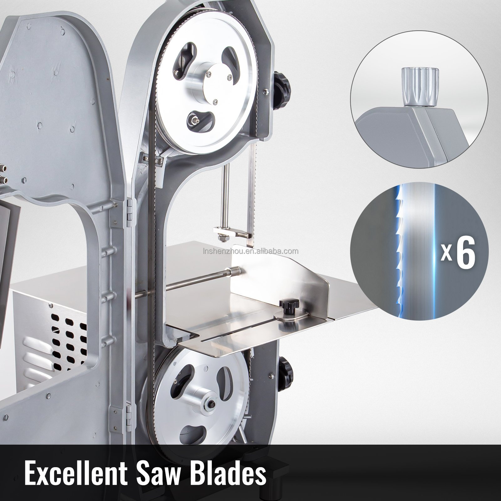 선저우 - 가정용 뼈 절단기, 냉동육 절단기 (족발/갈비/생선/고기/쇠고기용) 식품 기계 14