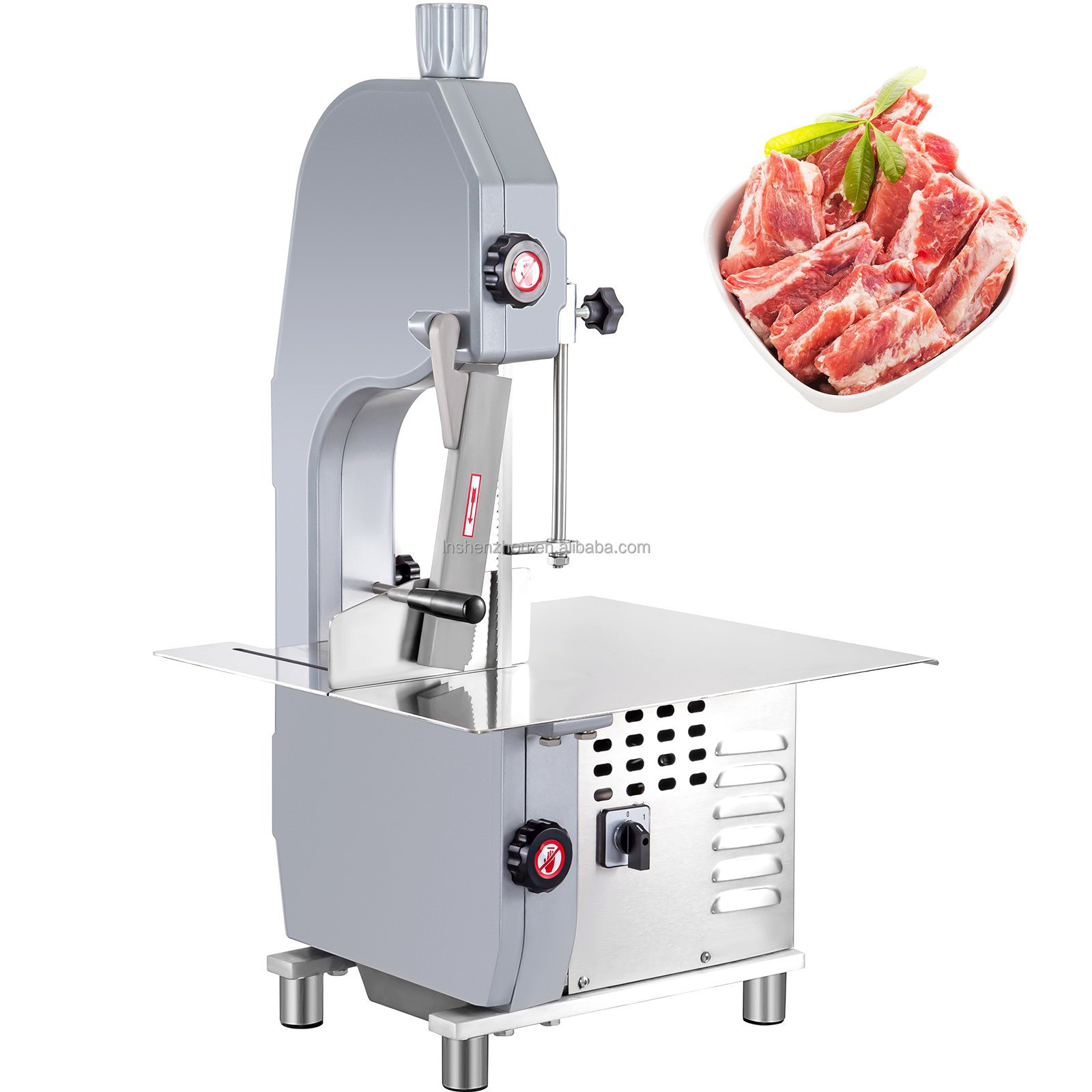 선저우 - 가정용 뼈 절단기, 냉동육 절단기 (족발/갈비/생선/고기/쇠고기용) 식품 기계 7