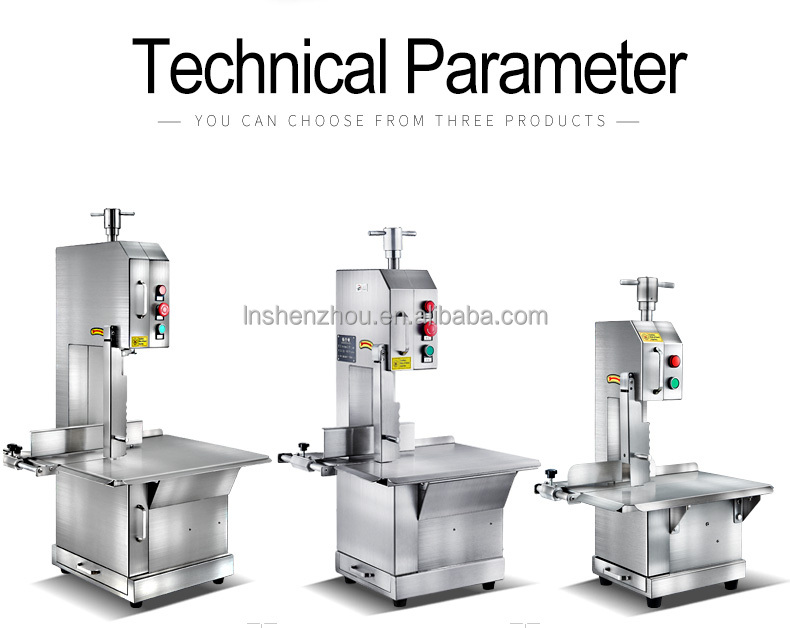 선저우 - 가정용 뼈 절단기, 냉동육 절단기 (족발/갈비/생선/고기/쇠고기용) 식품 기계 10
