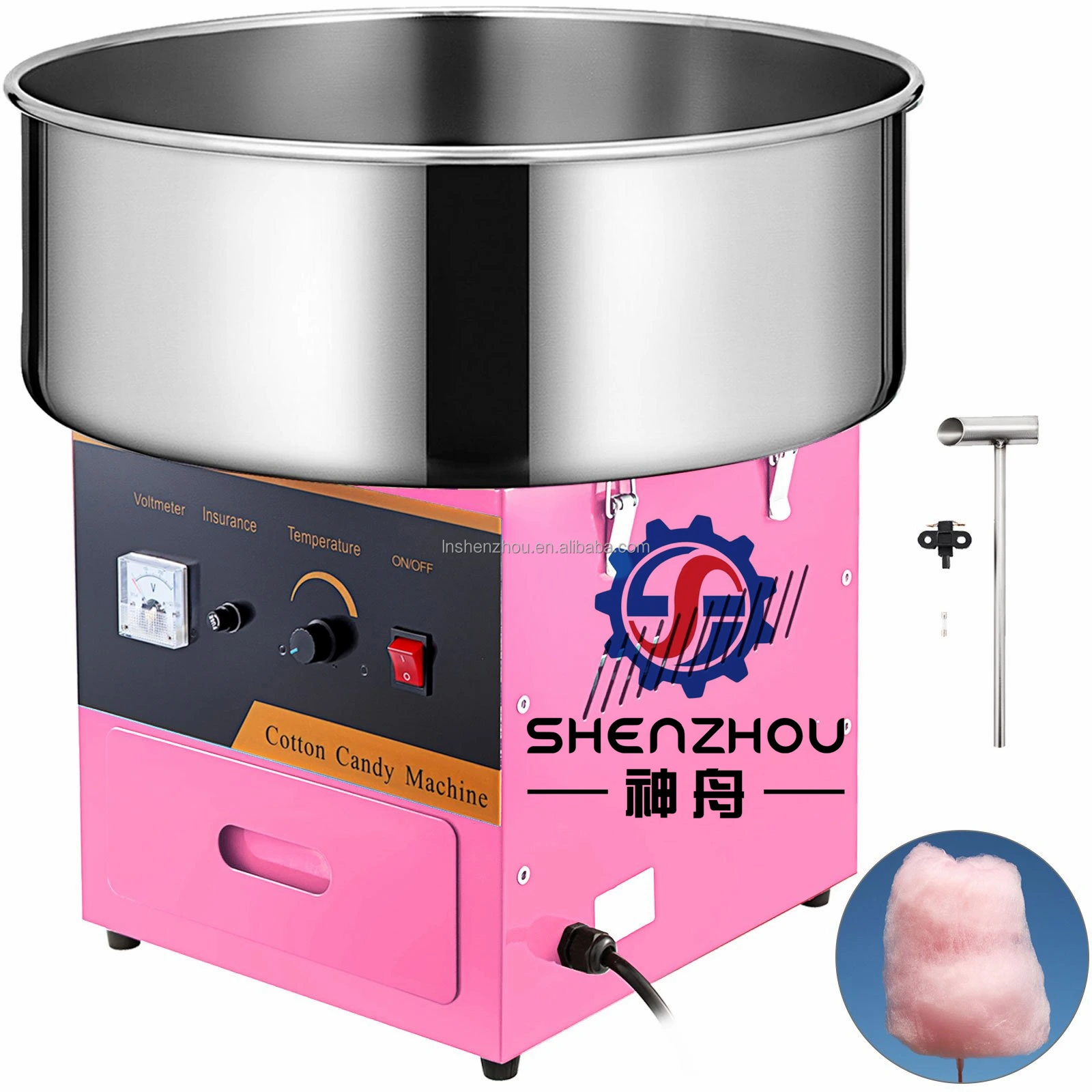 Shenzhou - Hottest Sale Gas Commercial Cotton Candy Machine Food Machine1 1