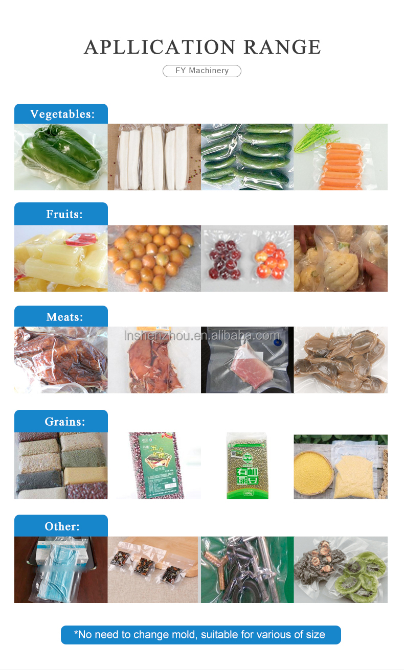 Shenzhou - Automatic vacuum packaging machine DZ-260 Desktop vacuum packing sealing machine commercial vacuum sealer Filling&Packing Machine 15