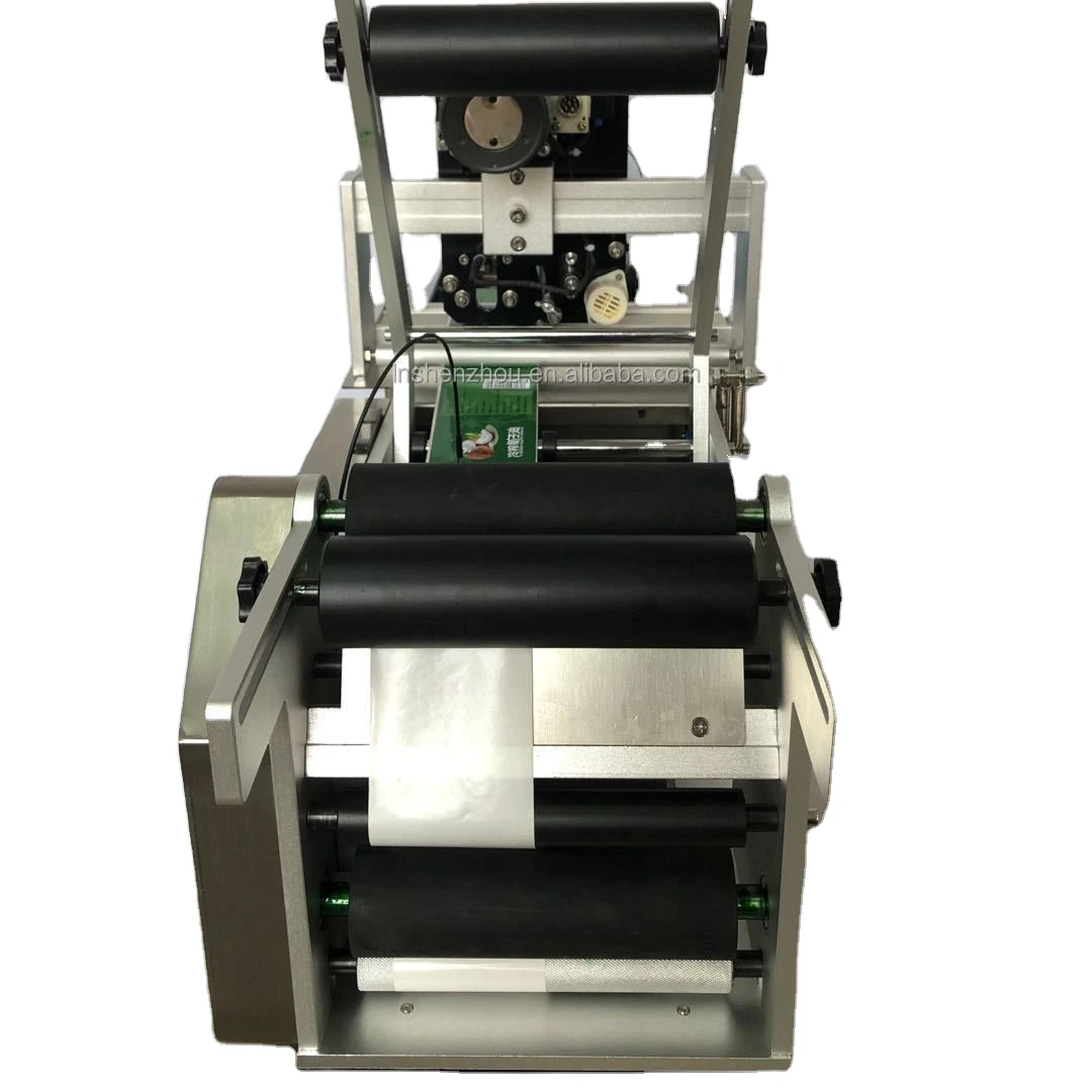 Shenzhou - Étiqueteuse manuelle Shenzhou pour bouteilles rondes, applicateur d'étiquettes, 10-30 étiquettes/min, machine de remplissage et d'emballage 1 1