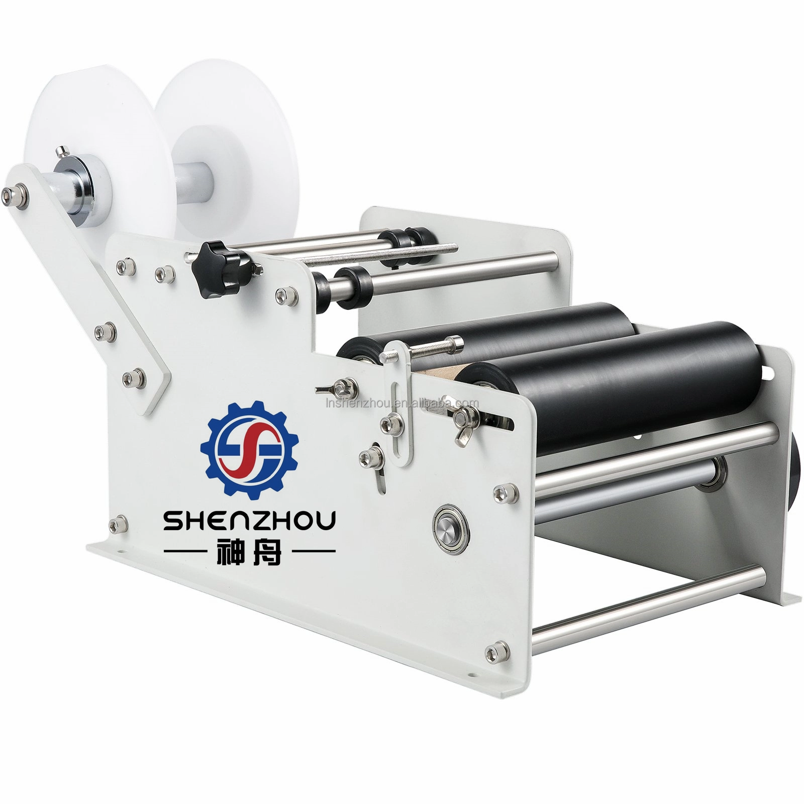Shenzhou - Cheap Manual Labelling Machine Labeller for round bottles sticker label packing machine Labeling & Weighting Machine 1