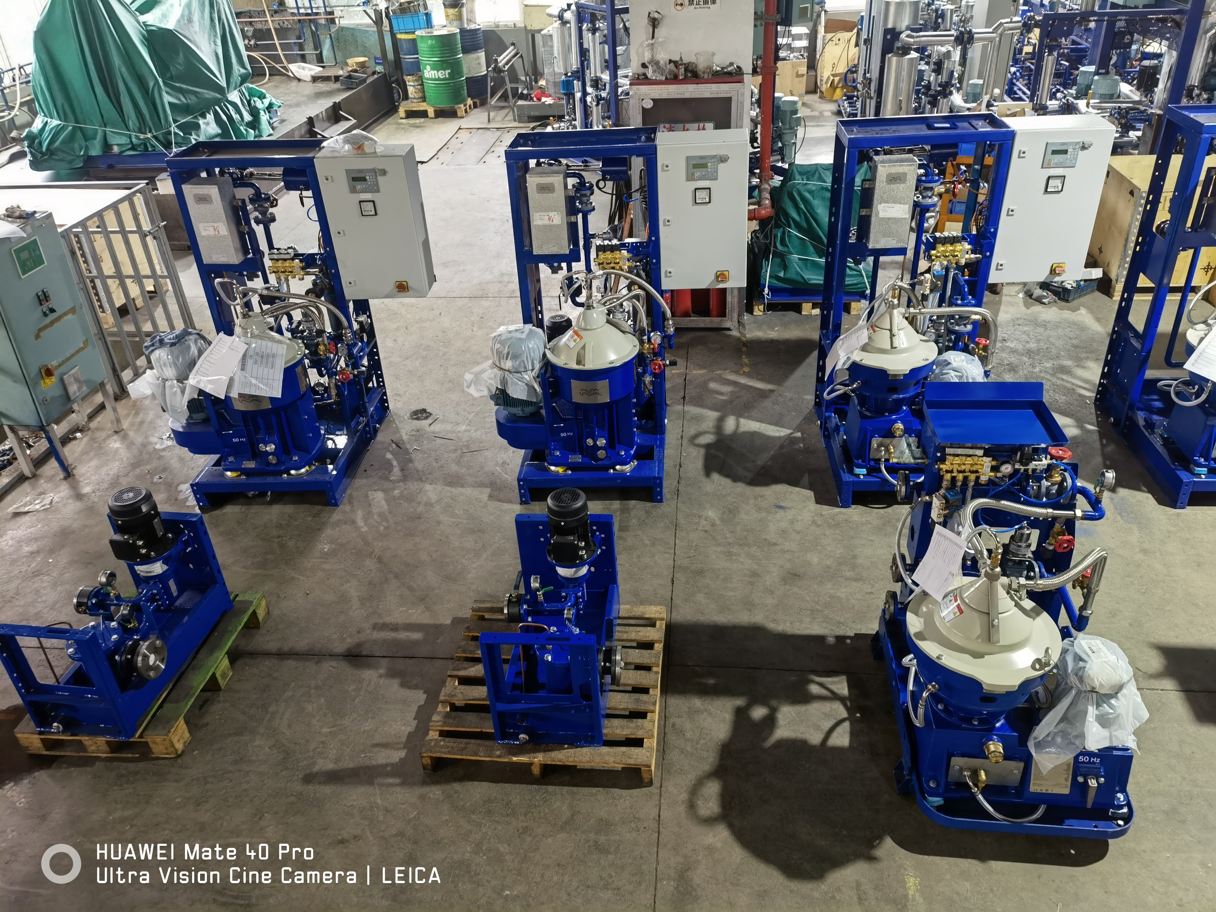 Best Russian Customer Visits Shenzhou Marine Disc Centrifuge Production Base Company - Shenzhou 1