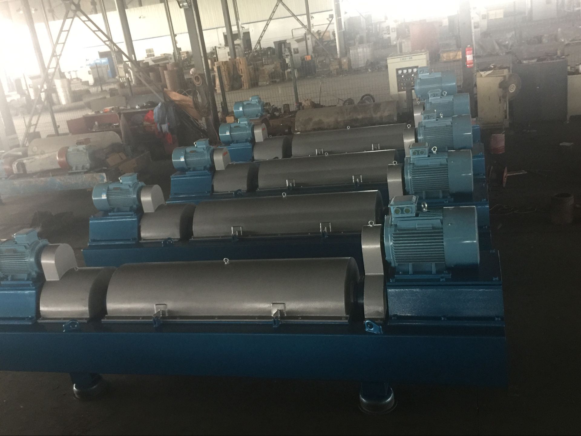 Waste water sludge decanter centrifuge export to Chile 1