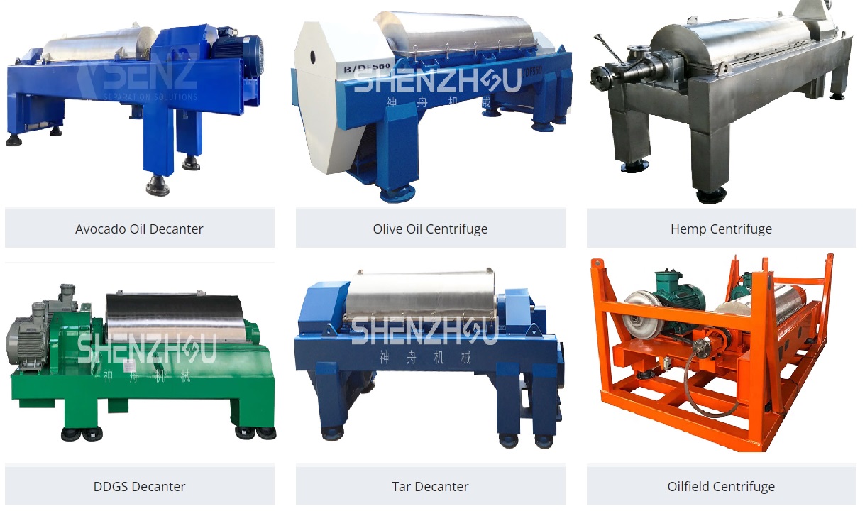 Analysis of Decanter Centrifuge Products | Shenzhou 2