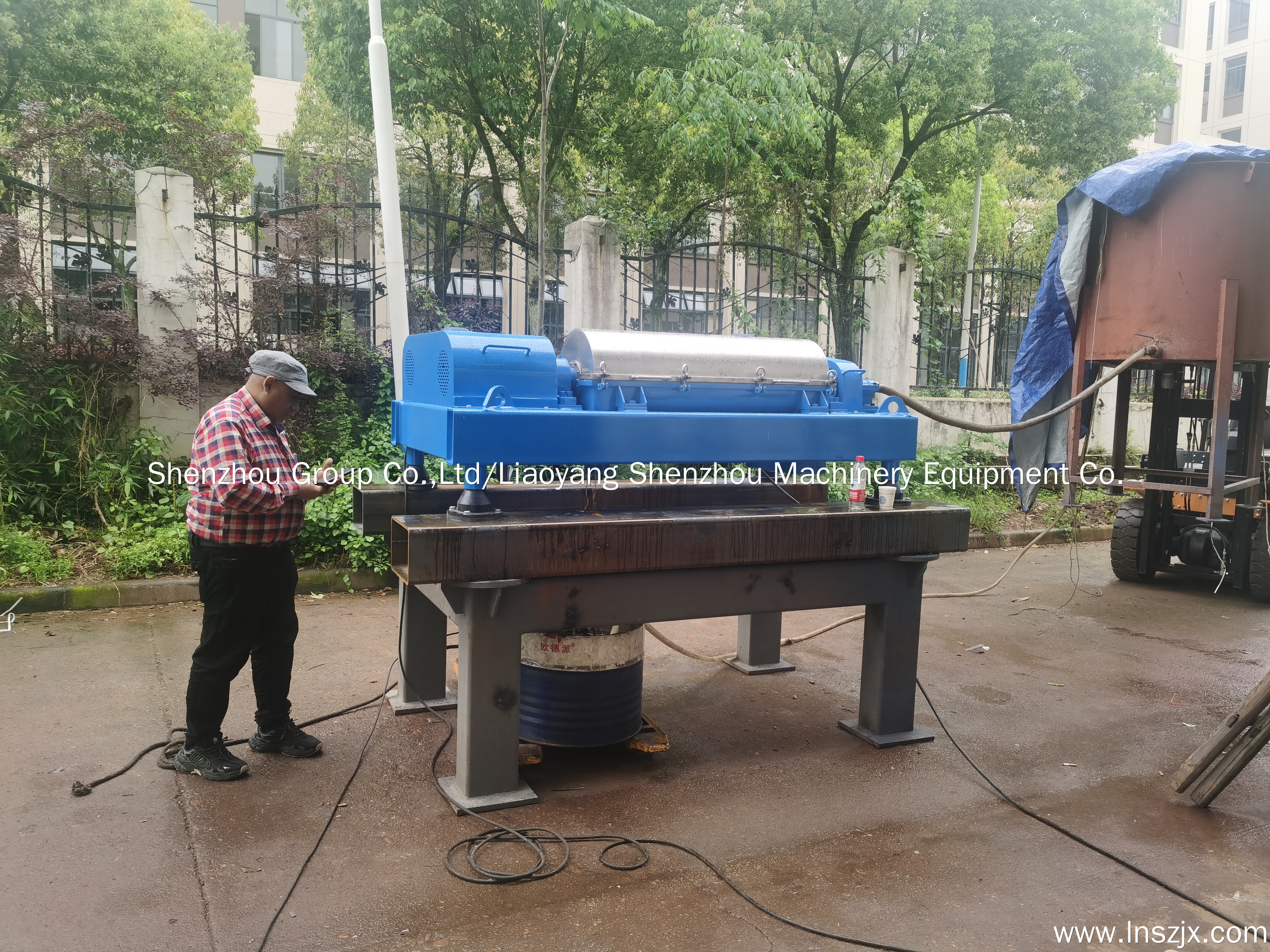 decanter centrifuge for waste oil separation 3