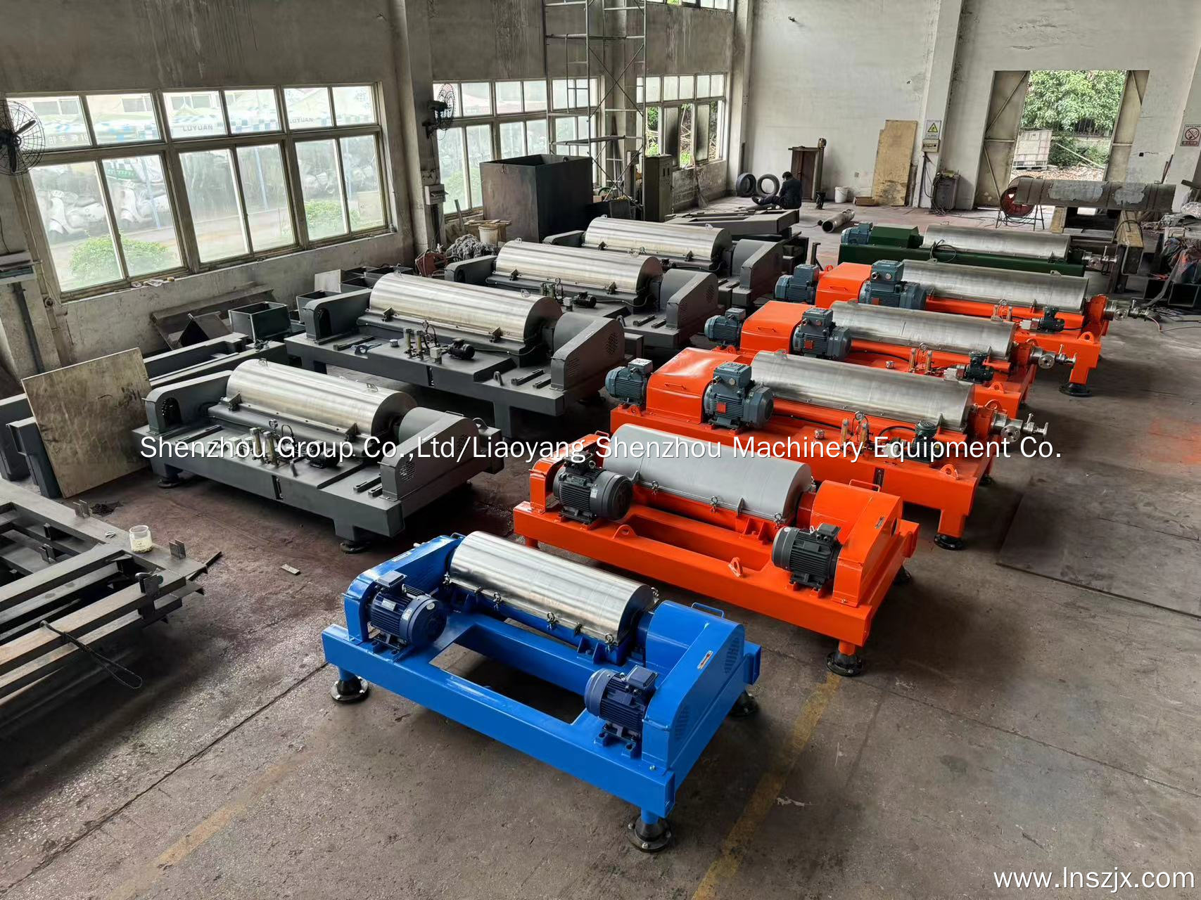 tricanter centrifuge delivery to Chile and Brazil 2