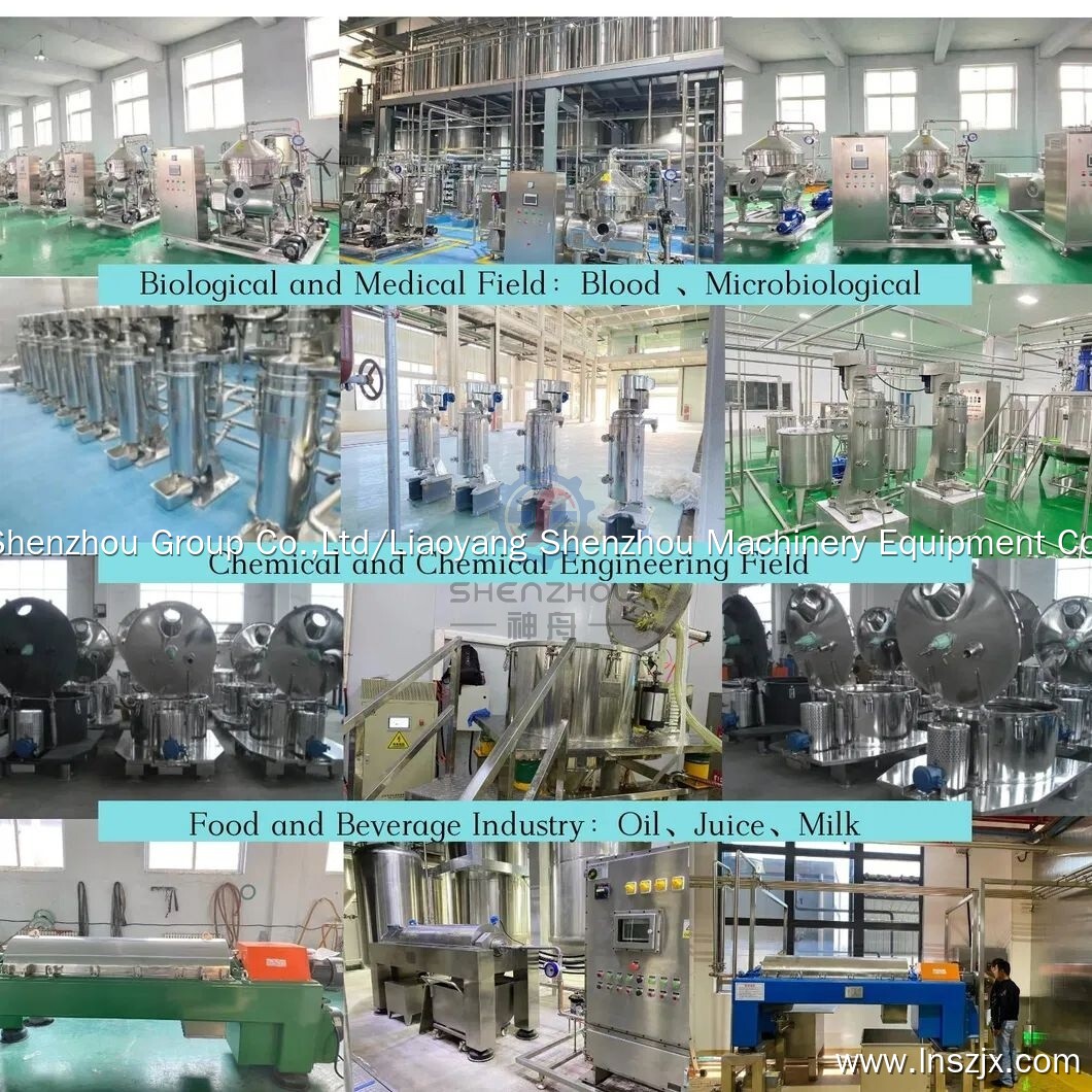 What scenarios are different types of centrifuges suitable for? 2