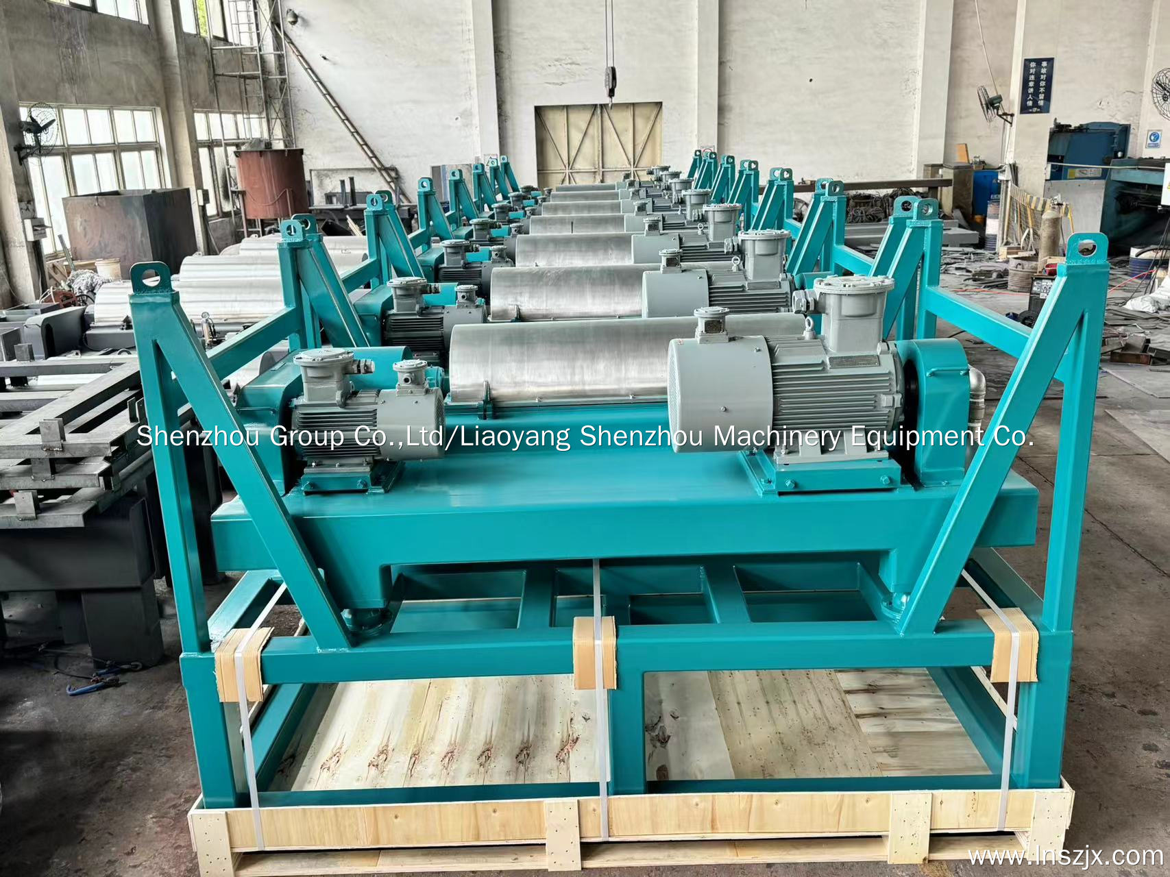 drilling mud decanter centrifuge export to Russia 3