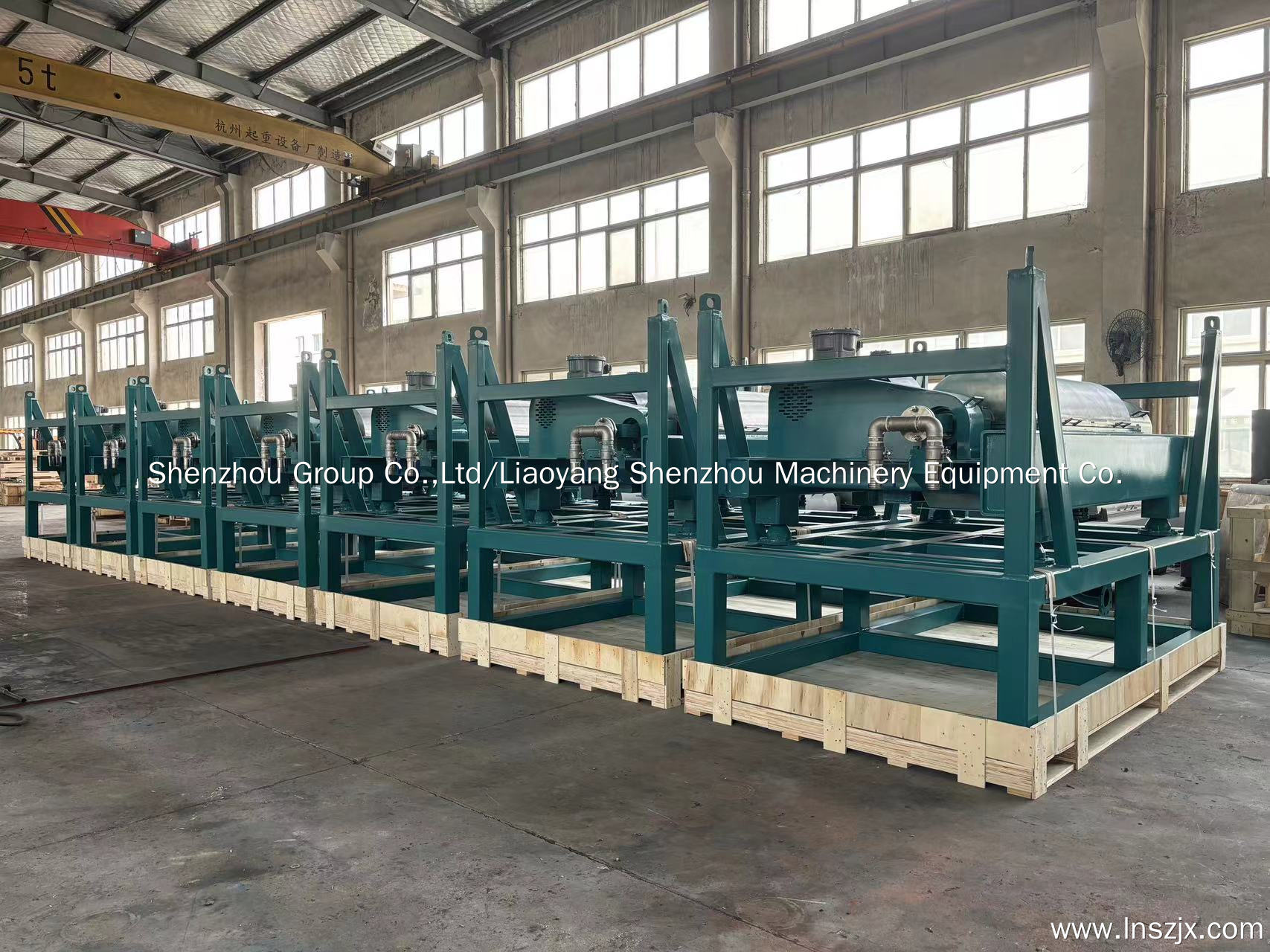drilling mud decanter centrifuge export to Russia 1