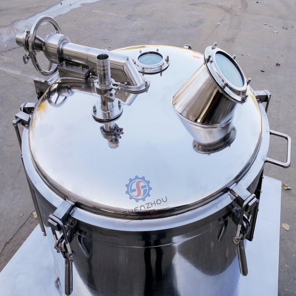 Centrifuga Sedimentationis Solidi Liquidæ cum Lamina Calathus; Centrifuga Filtrationis Chalybis Inoxidabilis. 2