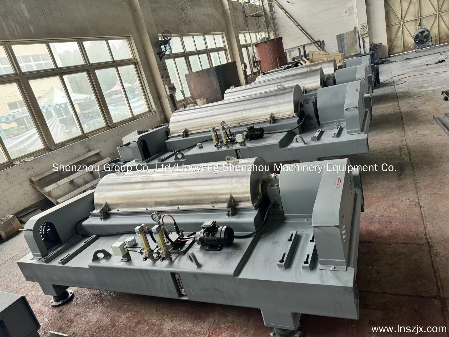 Centrífuga decantadora LW355 y LW450 Entrega a Brasil 1