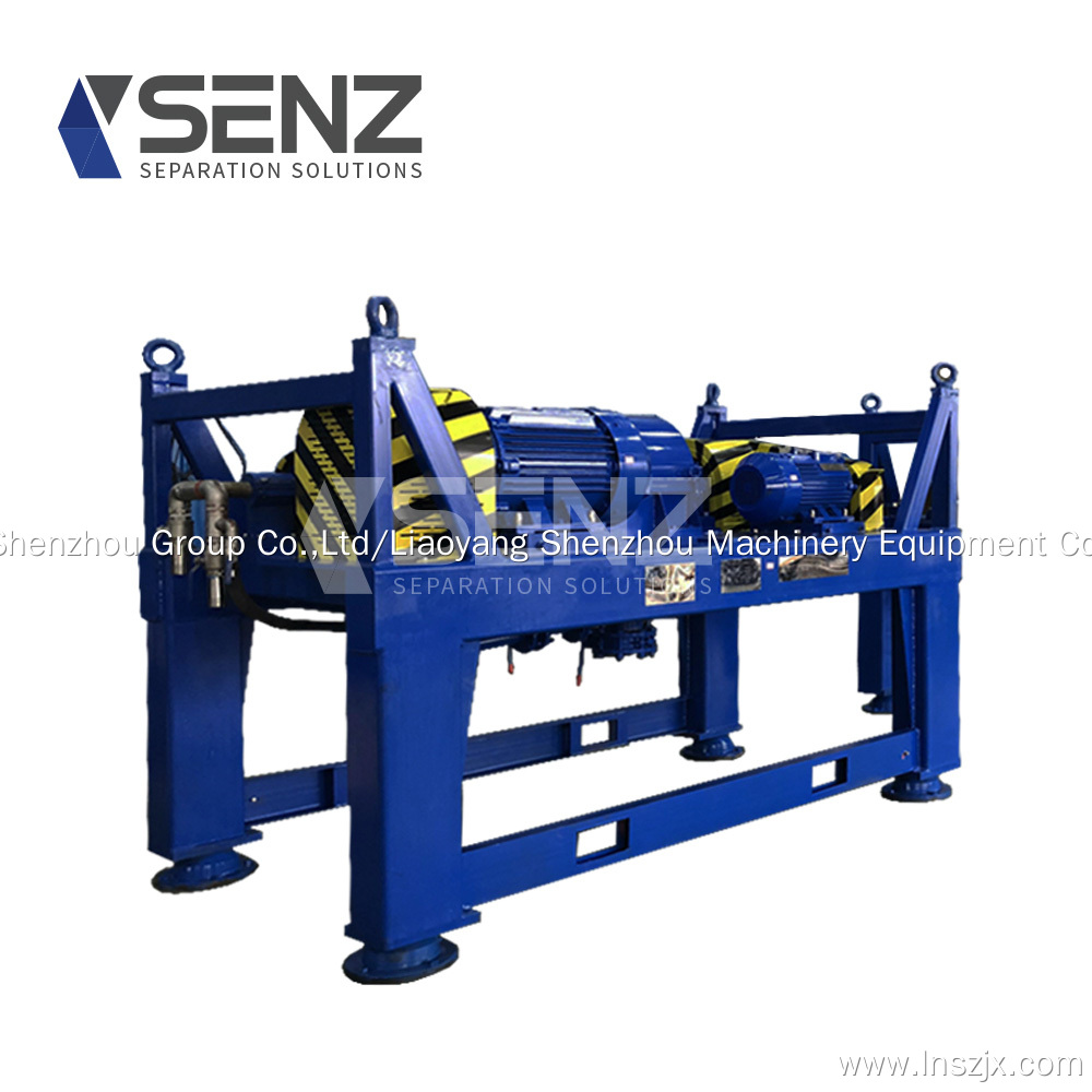 Working principle of oil field drilling fluid horizontal decantercentrifuge 1