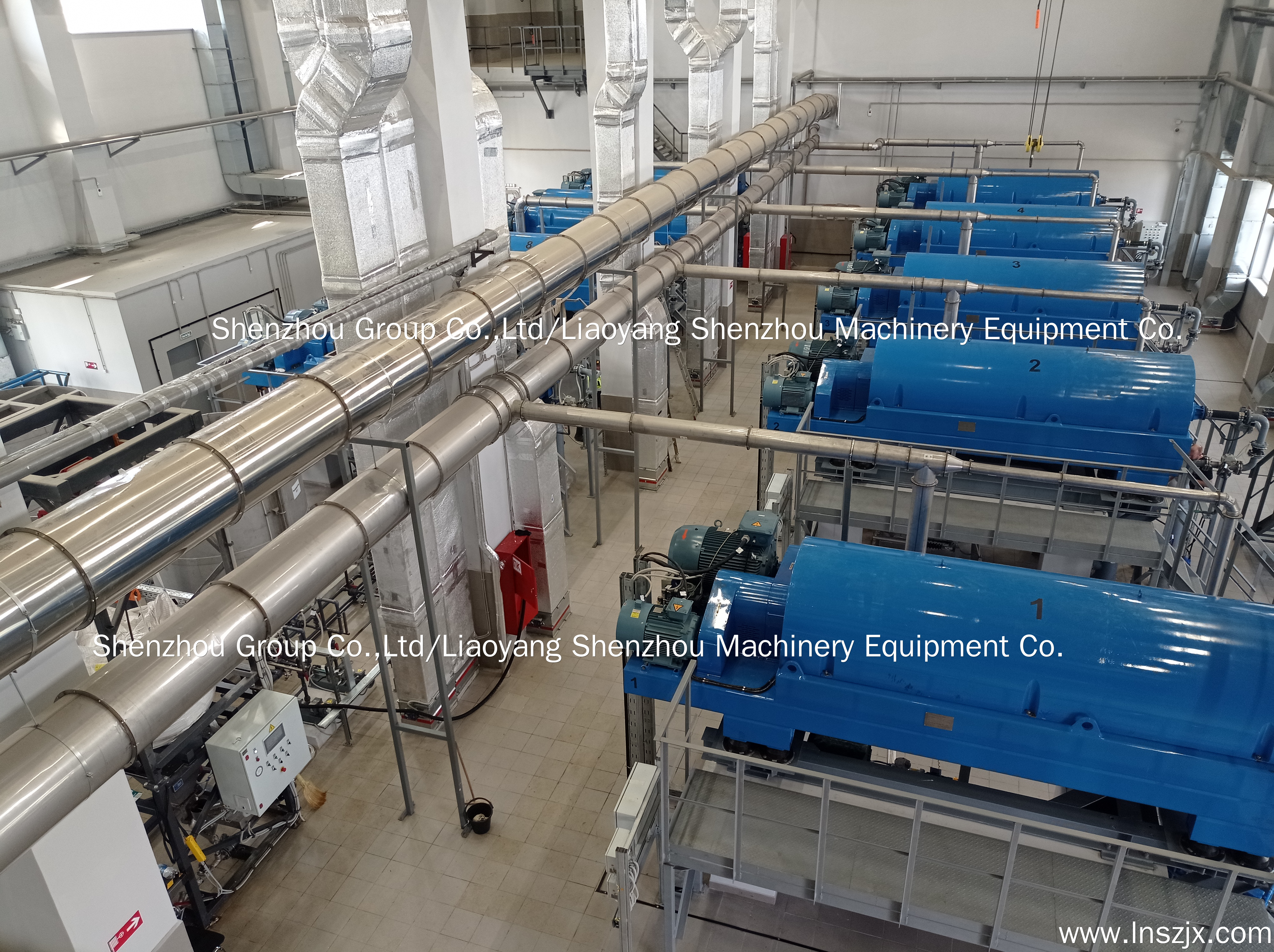 Shenzhou - Food grade industrial centrifugal mini decanter centrifuge for Protein Centrifuge & Separator 1