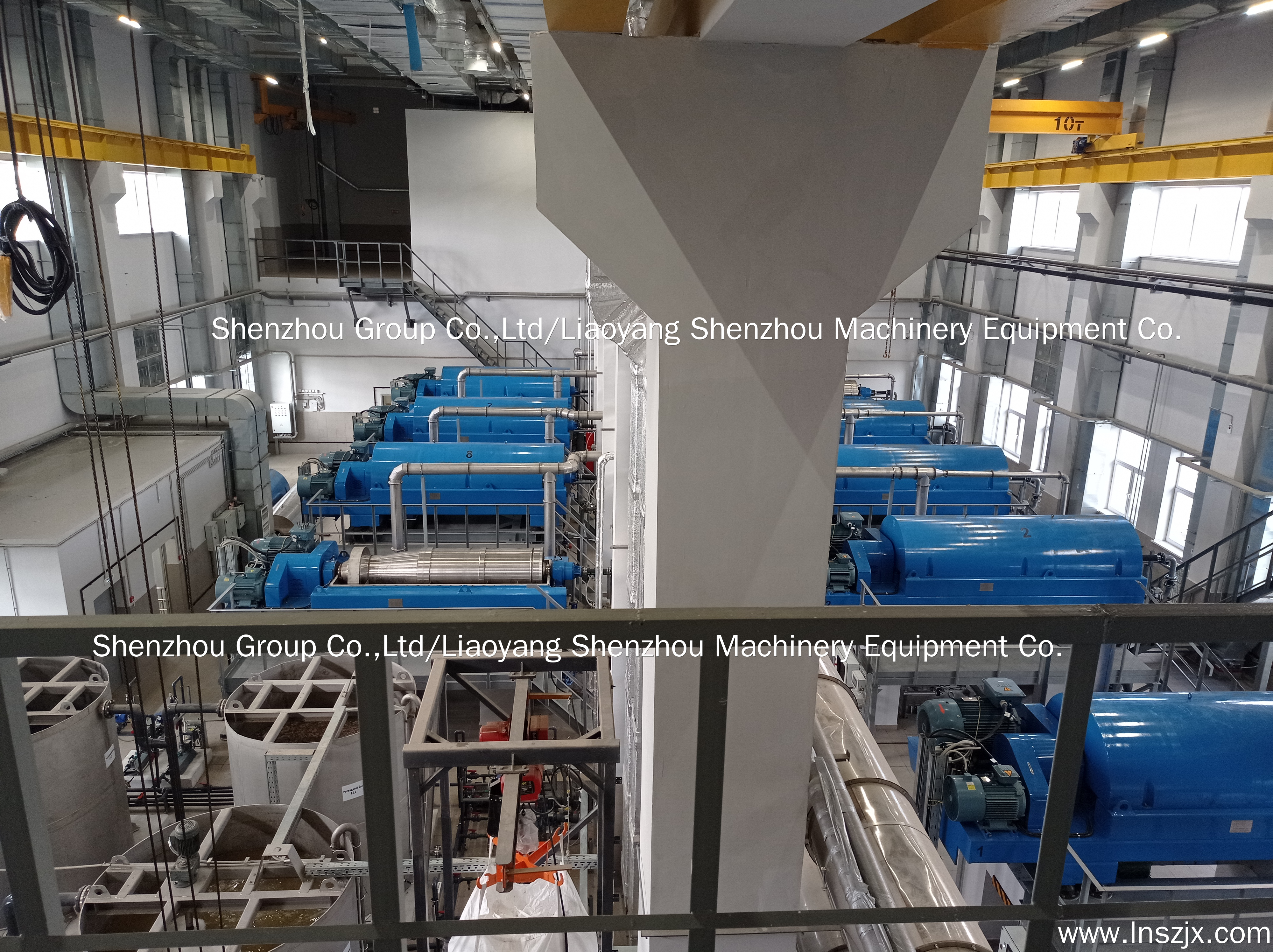 Shenzhou - Food grade industrial centrifugal mini decanter centrifuge for Protein Centrifuge & Separator 3