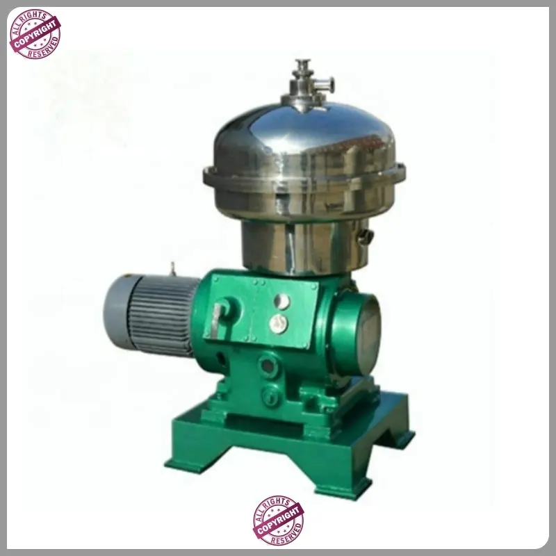 Continuous Three-Phase Oil-Water Disc Stack Centrifuge Separator - High Efficiency 1