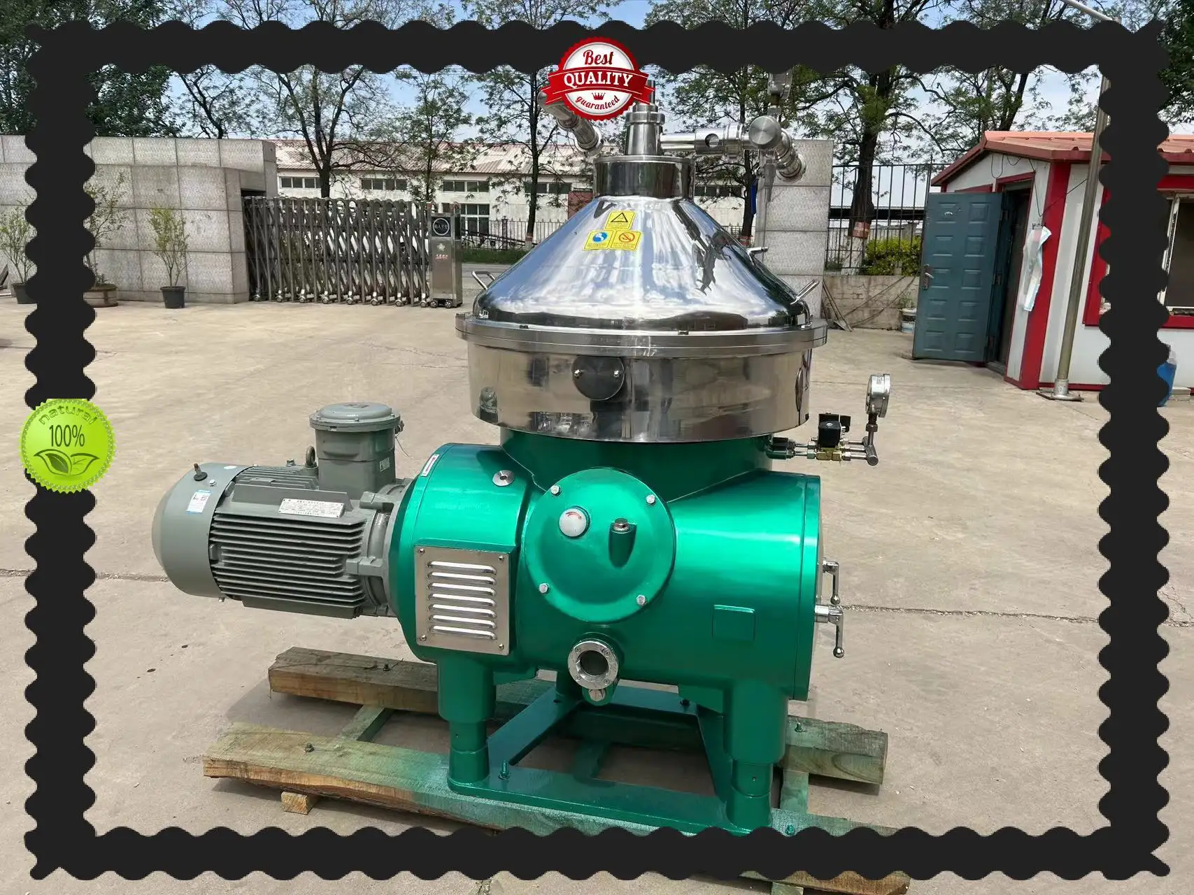 High-Speed 2-Phase Disc Stack Centrifuge for Efficient Solid-Liquid Separation 1