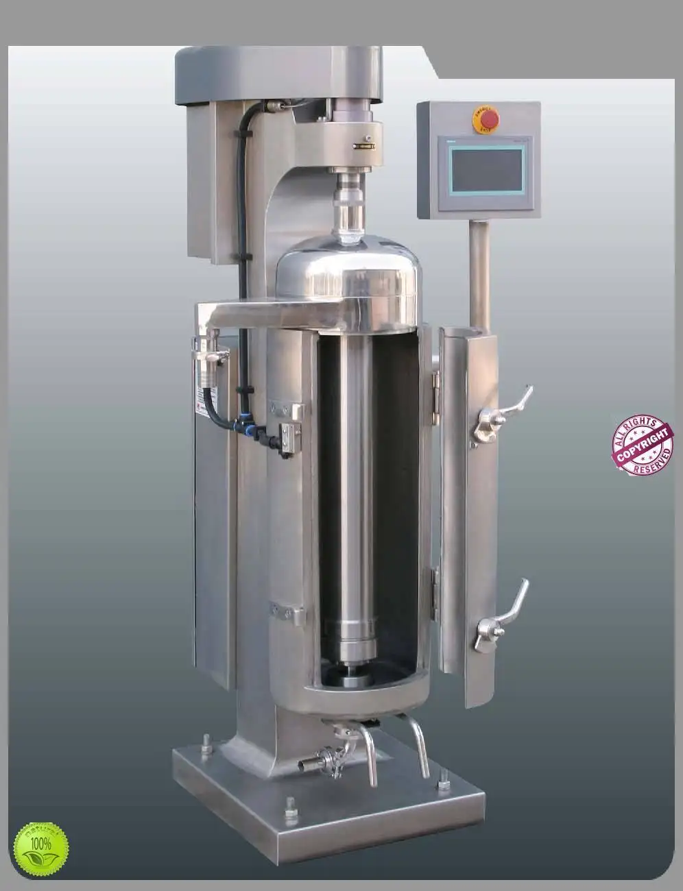 Tubular Centrifuge Machine - Separates Solid-Liquid Mixtures Efficiently 1