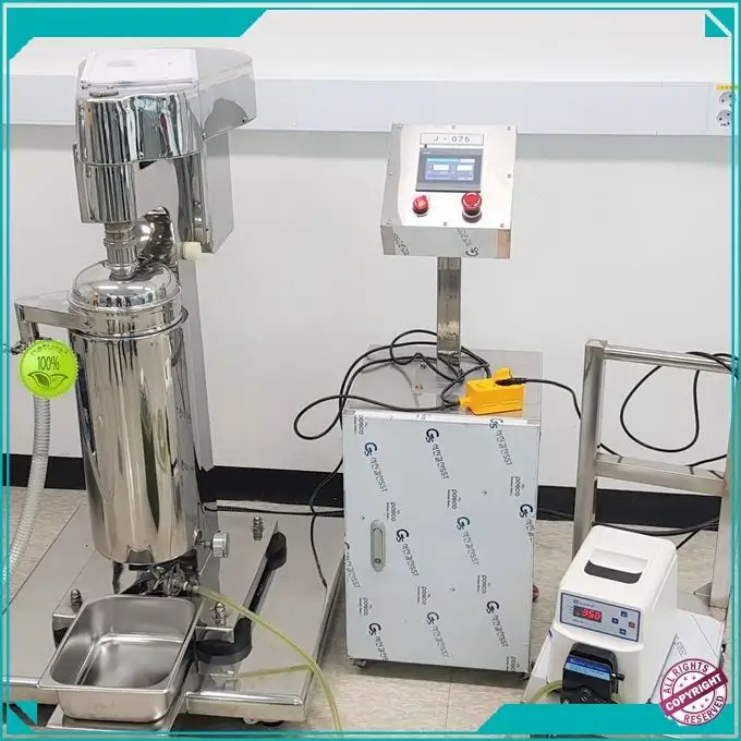 2 Phase Tubular Centrifuge for High Speed Separation 1